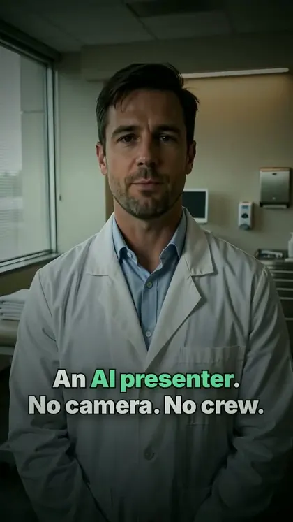 Frame from a ChiroVant clinic explainer video